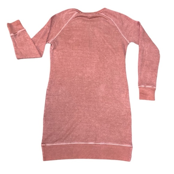 Toad&Co Epique Sweater Dress Long Sleeve Organic Cotton Hemp Paprika Small NWT - Picture 4 of 7
